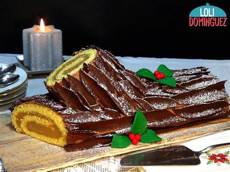 Tronco navideño fácil y delicioso loli domínguez Recetas Fáciles