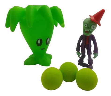 Boneco Brinquedo Plants Vs Zumbis Miniatura Planta Coqueiro