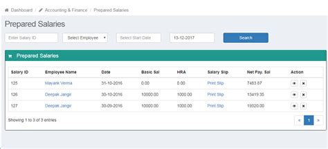 How Can An Accountant Can View Salary Details Of My Employee To Credit