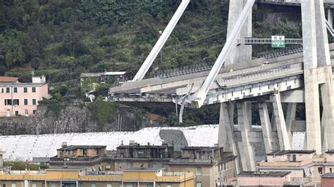 A Tre Anni Dal Crollo Del Ponte Morandi Per Non Dimenticare RAI