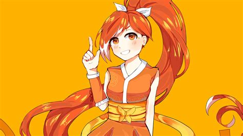 Hime (crunchyroll mascot) by Oukuz on DeviantArt