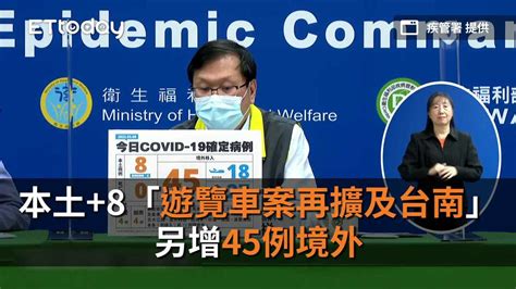 本土8分布三縣市「遊覽車案再擴及台南」 另增45例境外 播吧boba Ettoday新聞雲