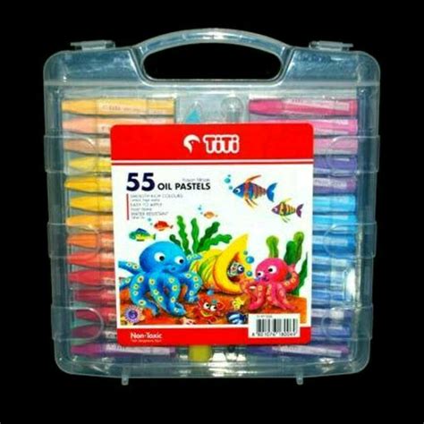 Jual Crayon Oil Pastel 55 Warna Titi Di Lapak PiyoPiyo Bukalapak