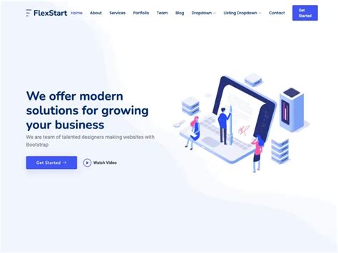 Bootstrap Landing Page Templates | BootstrapMade