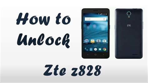 How To Unlock Zte Z828 M By Imei All Carriers Youtube