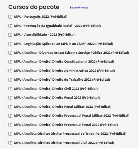 Mpu Analista Especialidade Direito Estrat Gia