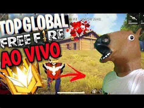 FREE FIRE AO VIVO PEGANDO TOP GLOBAL AO VIVO ALAN TV YouTube