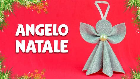 Come Fare Un Angelo Di Natale In Gomma Crepla Lavoretti Per Natale