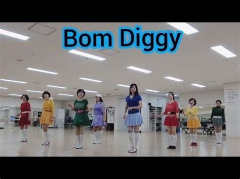 Bom Diggy Line Dance Phrased Easy Intermediate Demo Teach YouTube