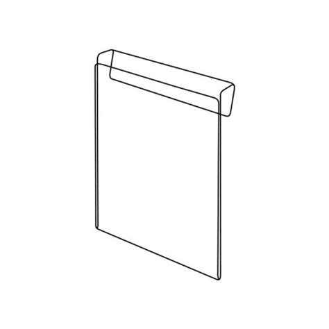 A5 Ticketing Holder Vertical Fresh Produce Displays