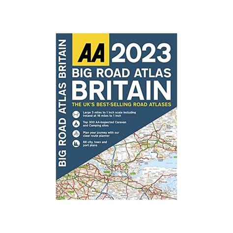 Buy AA Big Road Atlas Britain 2023 Spiral Bound (AA Road Atlas Britain) (Big Road Atlas Britain ...