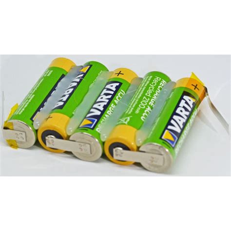 6v Premium Akkupack Aus 5x Aa Varta Mignon Akkus 2100 Mah Mit Extra L