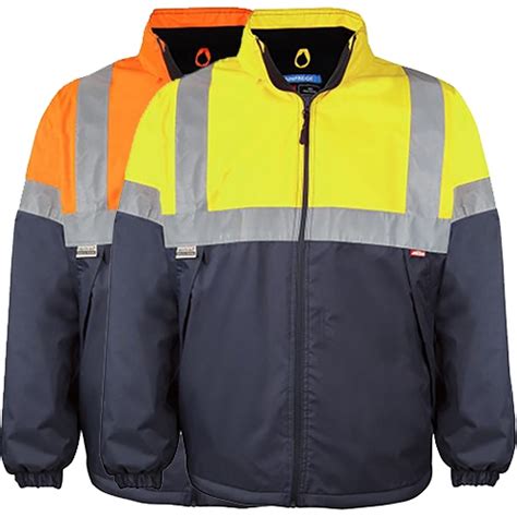 Jonsson Water Defender Two Tone Reflective High Viz Fleece Jackets Cymot