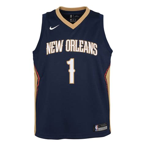 New Orleans Pelicans Zion Williamson 201920 Kids Icon Edition Swingman