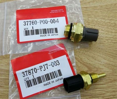 New Set Of Cooling Fan Switch Coolant Temp Sensor Fit Honda Accord Cr