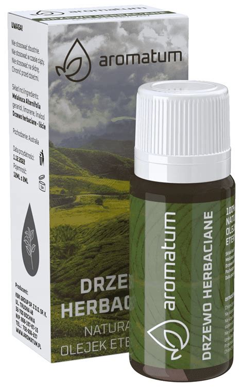 Aromatum OLEJEK ETERYCZNY 100 Naturalny DRZEWO HERBACIANE 13416465261