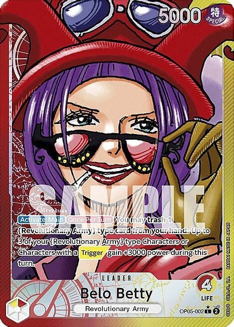 Belo Betty Op Awakening Of The New Era One Piece Cardtrader