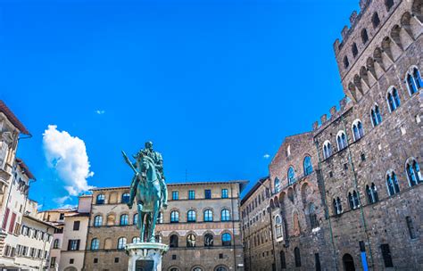 Piazza Principale Di Firenze Fotografie Stock E Altre Immagini Di