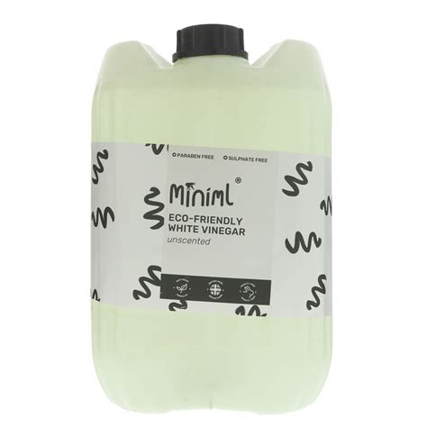 Miniml White Vinegar 20 Litre Refill Earthmother Ie