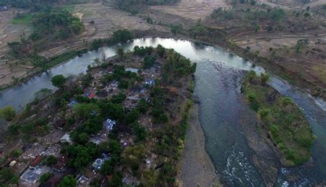 Desa Ini Yang Pertama Hilang Ditelan Waduk Jatigede Foto Tempo Co