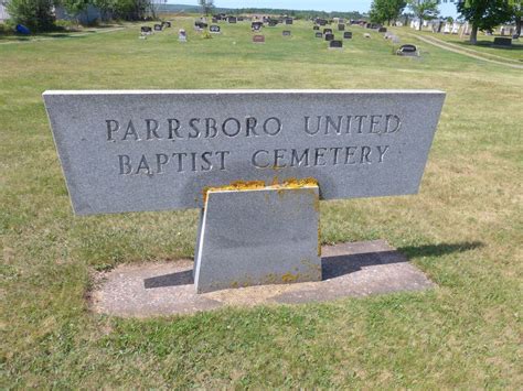 Parrsboro United Baptist Cemetery En Parrsboro Nova Scotia