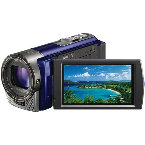 Sony HDR CX130 Camcorder Blue HDR CX130 L B H Photo Video