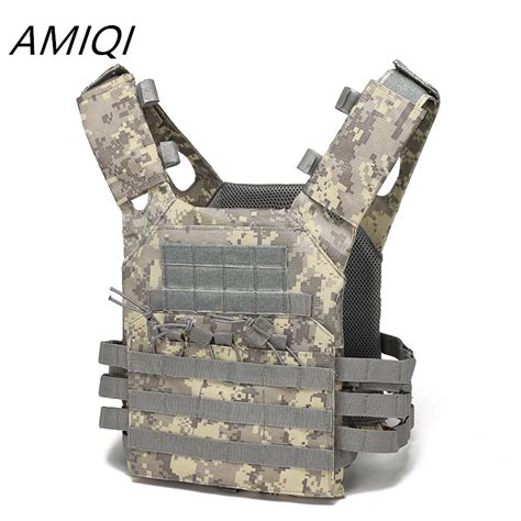 Amiqi Chaleco T Ctico Militar Jpc Molle Para Hombre Chaleco Protector