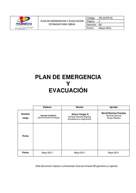 04 08 2011 19 08 141 Mlcziy 7ueplan De Emergencia Plan De Emergencias