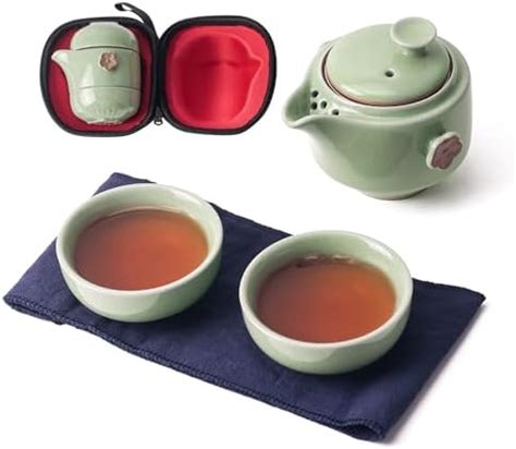 Amazon Portable Teapot Set Gongfu Teaset Kung Fu Tea Set Mini