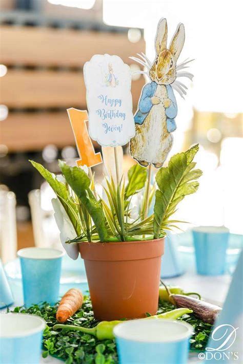 Vintage Peter Rabbit Birthday Party Ideas Photo 1 Of 60 Peter