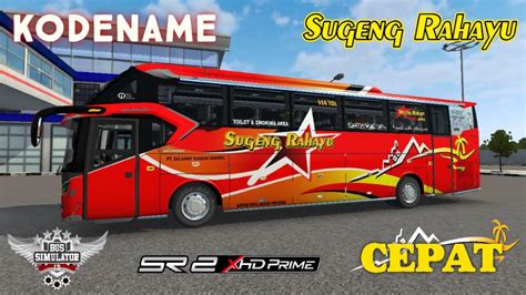 SHARELivery Sugeng Rahayu Mayoret XHD SR2 Gen 3 BUSSID V3 7 1