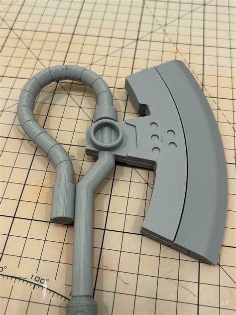 Stl File Zaku Axe 🪓・3d Printing Idea To Download・cults