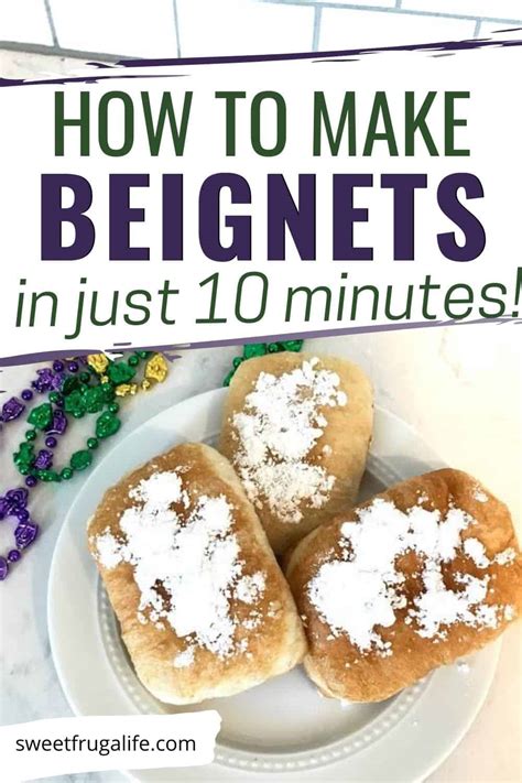 How to Make Easy Beignets - Sweet Frugal Life