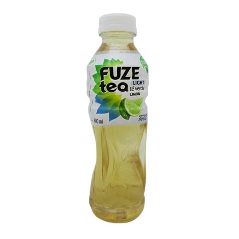 Té verde Fuze Tea ligth con jugo de limón 600 ml Walmart