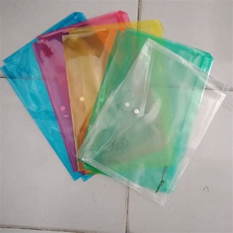 Jual Map Plastik Map Kancing Indonesiashopee Indonesia