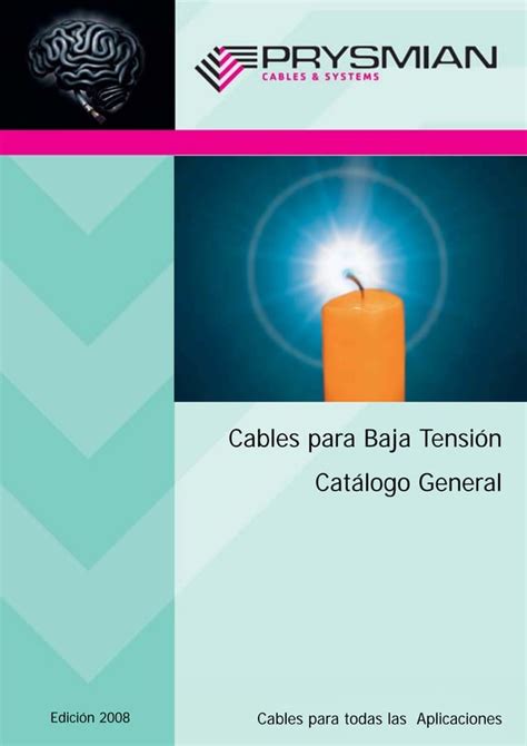 Catalogo Cables Bt Resistencias Y Reactancias Pdf