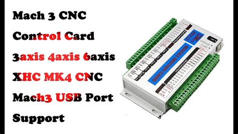 Xhc Mk V Mach Usb Axis Cnc Motion Control Card Breakout Board Mhz