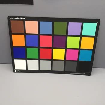 X Rite Colorchecker Passport Chart Nh Ye Color Rendition Chart