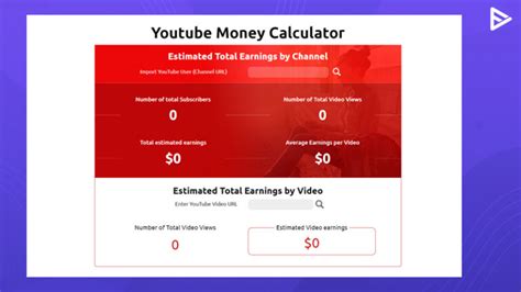 Youtube Money Calculator Calculate Yt Revenue Easily