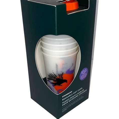 Starbucks Dining Starbucks Fall Gitd Raven Halloween Hot Cup