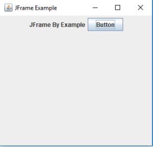 Jframe In Java How To Create Java Jframes Edureka