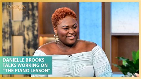 Danielle Brooks Talks Working On The Piano Lesson” And Viral The Color