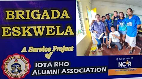 Brigada Eskwela 2022 Placidodelmundoelementarys4581 Alpha Phi Omega