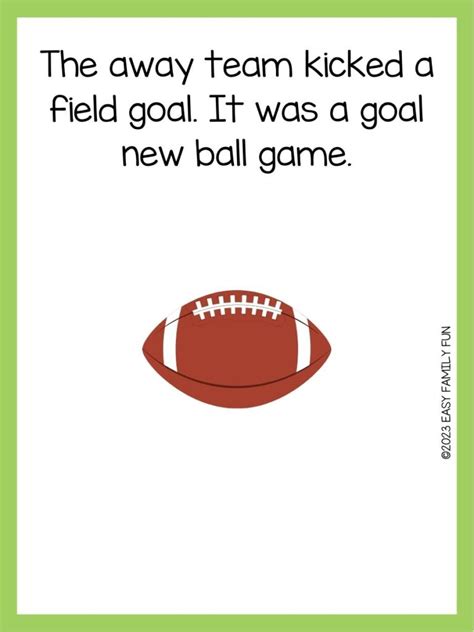 Score Big Laughs with These Funny Football Puns