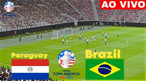 Paraguai X Brasil Ao Vivo Imagens Copa Am Rica Assistir