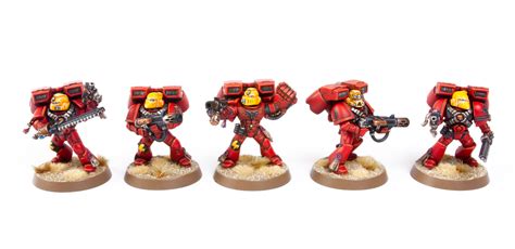 Showcase Blood Angels Assault Marines Tale Of Painters