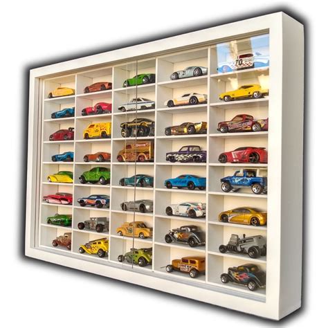 Expositor 40 Nichos Compatível c Hot Wheels 1 64 cod 13401 em Promoção na Americanas