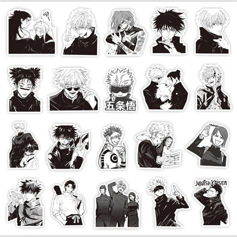 Jujutsu Kaisen Pegatinas De Grafiti Para Ordenador Port Til