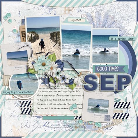 Using Flow In Scrapbook Pages Scrapbook Campus