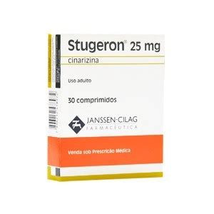 Stugeron 25 Mg C 30 Comprimidos Drogaria Net